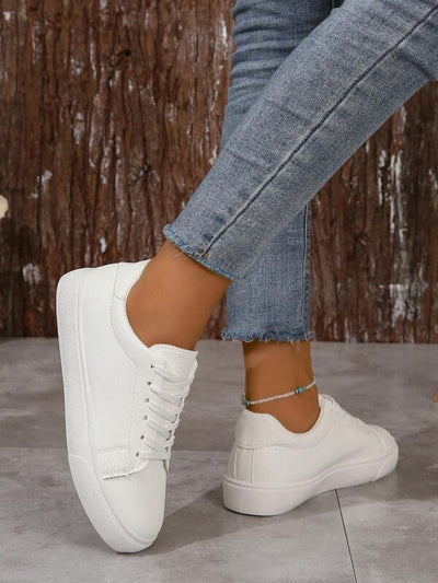 Autumn Soft White Sneakers