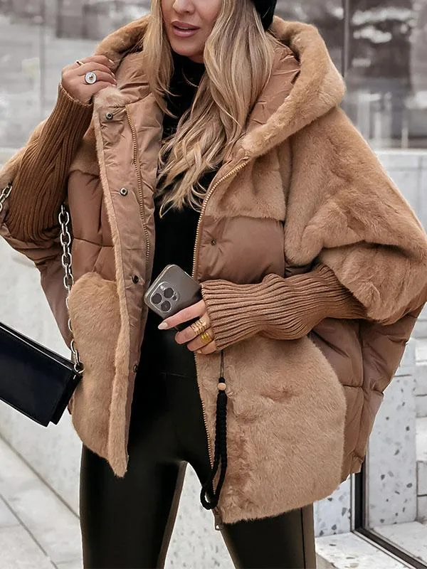 Lucy/ Cozy Layered Winter Jacket