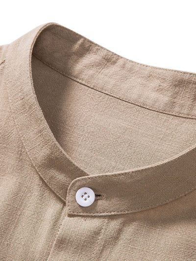 SERGIO | SHIRT AND TROUSERS LINEN SET