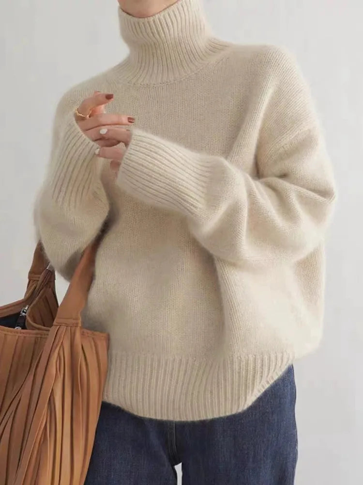 Lin™ Turtleneck Cashmere Sweater