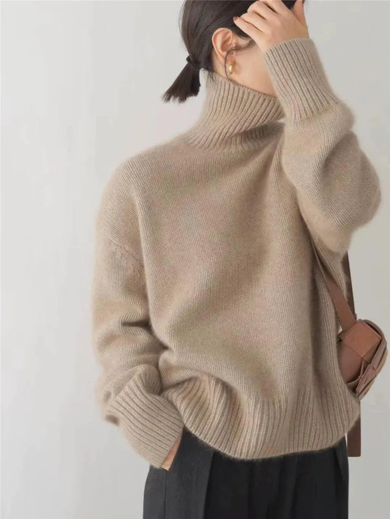 Lin™ Turtleneck Cashmere Sweater